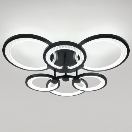 купить Светильник потолочный (люстра) свд 117Вт 3000К-6500К 9500лм черный пульт в Йошкар-Оле Светильник потолочный (люстра) свд 117Вт 3000К-6500К 9500лм черный пульт