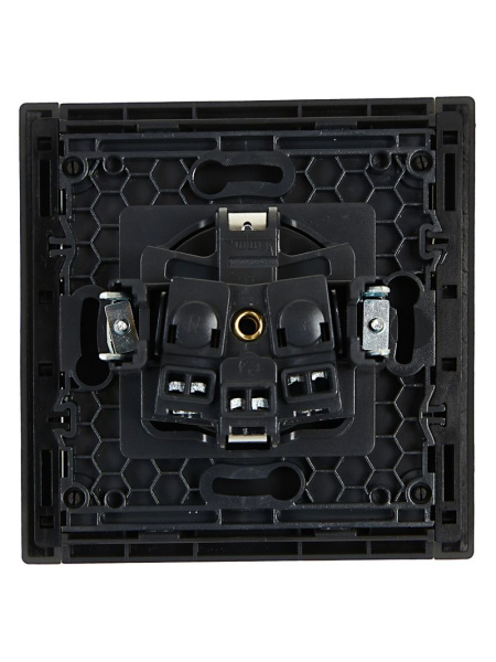 купить Фортепиано серый розетка скрытая 1-мест заземление шторки IP20 винтовое крепление в Йошкар-Оле Фортепиано серый розетка скрытая 1-мест заземление шторки IP20 винтовое крепление