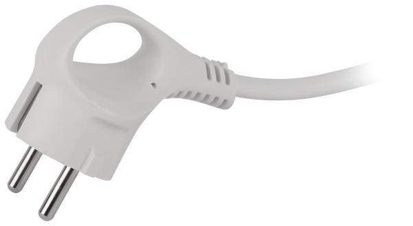 Удлинитель 3-мест 5м ПВС 3*1 белый PlexUp  