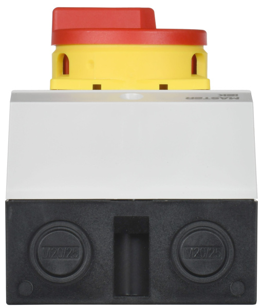 Перекл. кулачк. в боксе закр. рук. кр. 16А сх. 10 MASTER IEK