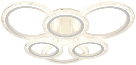 купить Светильник потолочный (люстра) свд 90Вт 3000К-6500К 7300лм белый пульт в Йошкар-Оле Светильник потолочный (люстра) свд 90Вт 3000К-6500К 7300лм белый пульт