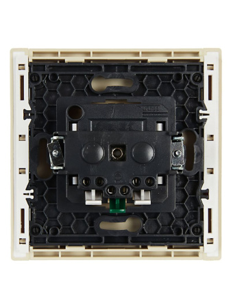 купить Фортепиано ваниль розетка скрытая 1-мест з/к шторки быстрозажим. клем. IP20  в Йошкар-Оле Фортепиано ваниль розетка скрытая 1-мест з/к шторки быстрозажим. клем. IP20