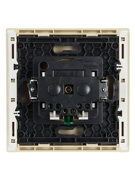 купить Фортепиано ваниль розетка скрытая 1-мест з/к шторки быстрозажим. клем. IP20  в Йошкар-Оле Фортепиано ваниль розетка скрытая 1-мест з/к шторки быстрозажим. клем. IP20