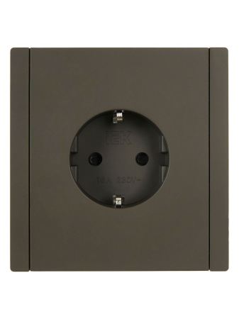 купить Фортепиано серый розетка скрытая 1-мест заземление шторки IP20  в Йошкар-Оле Фортепиано серый розетка скрытая 1-мест заземление шторки IP20