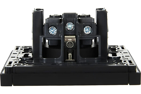 купить Фортепиано черный механизм розетки скрытая 1-мест заземление IP20  в Йошкар-Оле Фортепиано черный механизм розетки скрытая 1-мест заземление IP20