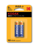 Батарейка AAA(мизинчик) алкалиновая BL2 Kodak Max