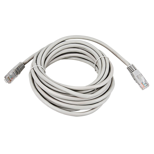 купить Патч-корд RJ45 8(8)-RJ45 8(8) Cat5e 7м серый  в Йошкар-Оле Патч-корд RJ45 8(8)-RJ45 8(8) Cat5e 7м серый