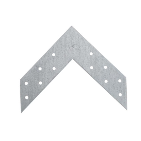 Угловой соединитель равносторонний 145*35*2мм цинк 