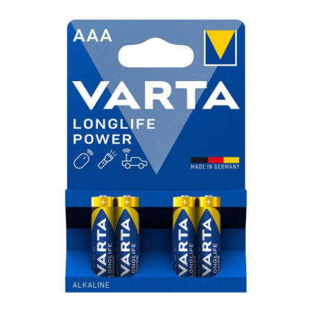 Батарейка AAA(мизинчик) алкалиновая BL4 VARTA Long Life 